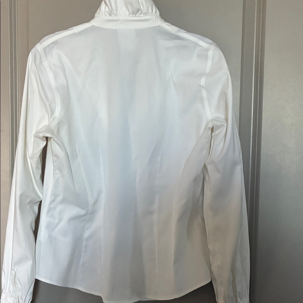 Brooks Brothers Cream Button-Up Blouse - Picture 5 of 8